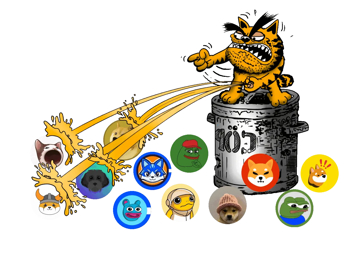 Super Cat Pissing